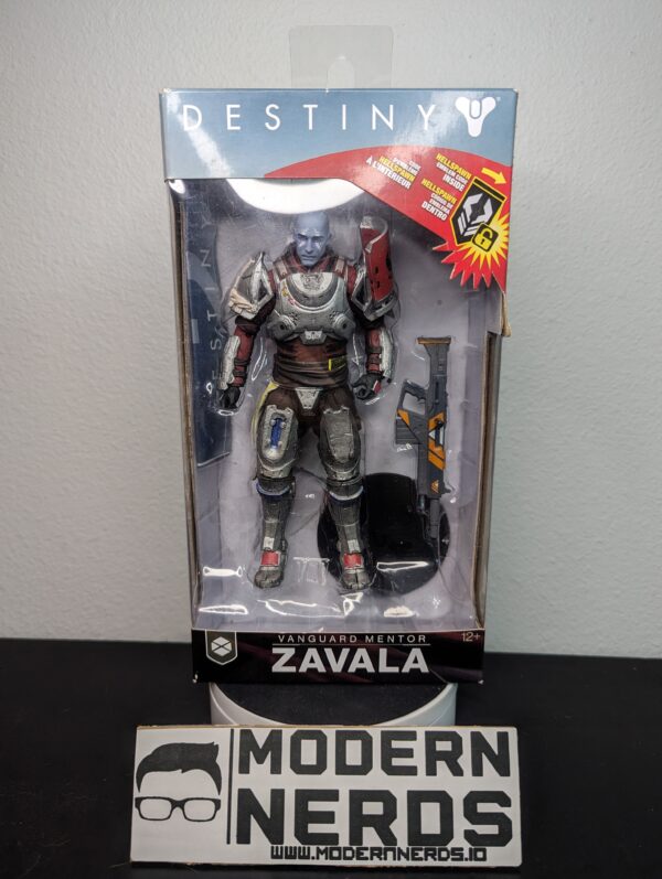 McFarlane Toys Destiny 2 New Zavala Action Figure + Emblem Code