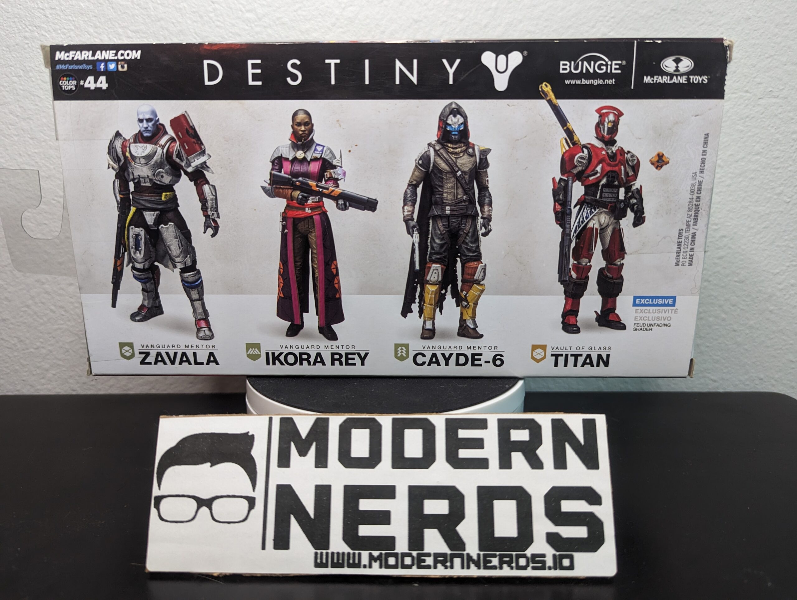 McFarlane Toys Destiny 2 New Zavala Action Figure + Emblem Code